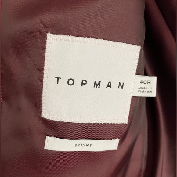 Topman Black Textured suit - Picture 3 of 8